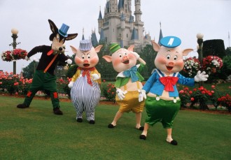 The Big Bad Wolf and the Three Little Pigs will be coming back to the Magic Kingdom.