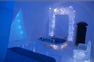 The Frozen-inspired suite at Quebec City’s famed Hôtel de Glace