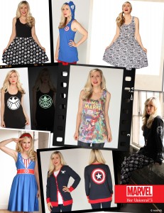 Her Universe Kicks Off Marvel Line