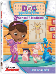 'Doc McStuffins: School of Medicine' coming to DVD September 9 with FREE Dress Up Playset