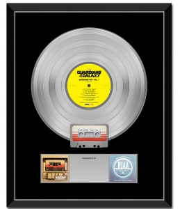 Marvel's Guardians Of The Galaxy Awesome Mix Vol. 1 Soundtrack Is Certified Platinum 