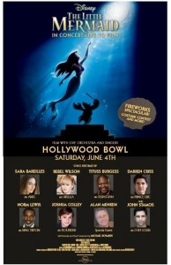 Sara Bareilles And Rebel Wilson Lead All-Star Cast In Disney's The Little Mermaid Live In Concert At The Hollywood Bowl Along John Stamos and others!
