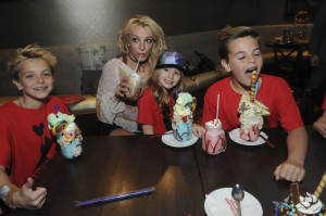 Britney Spears Celebrates the Opening of Planet Hollywood in Disney Springs