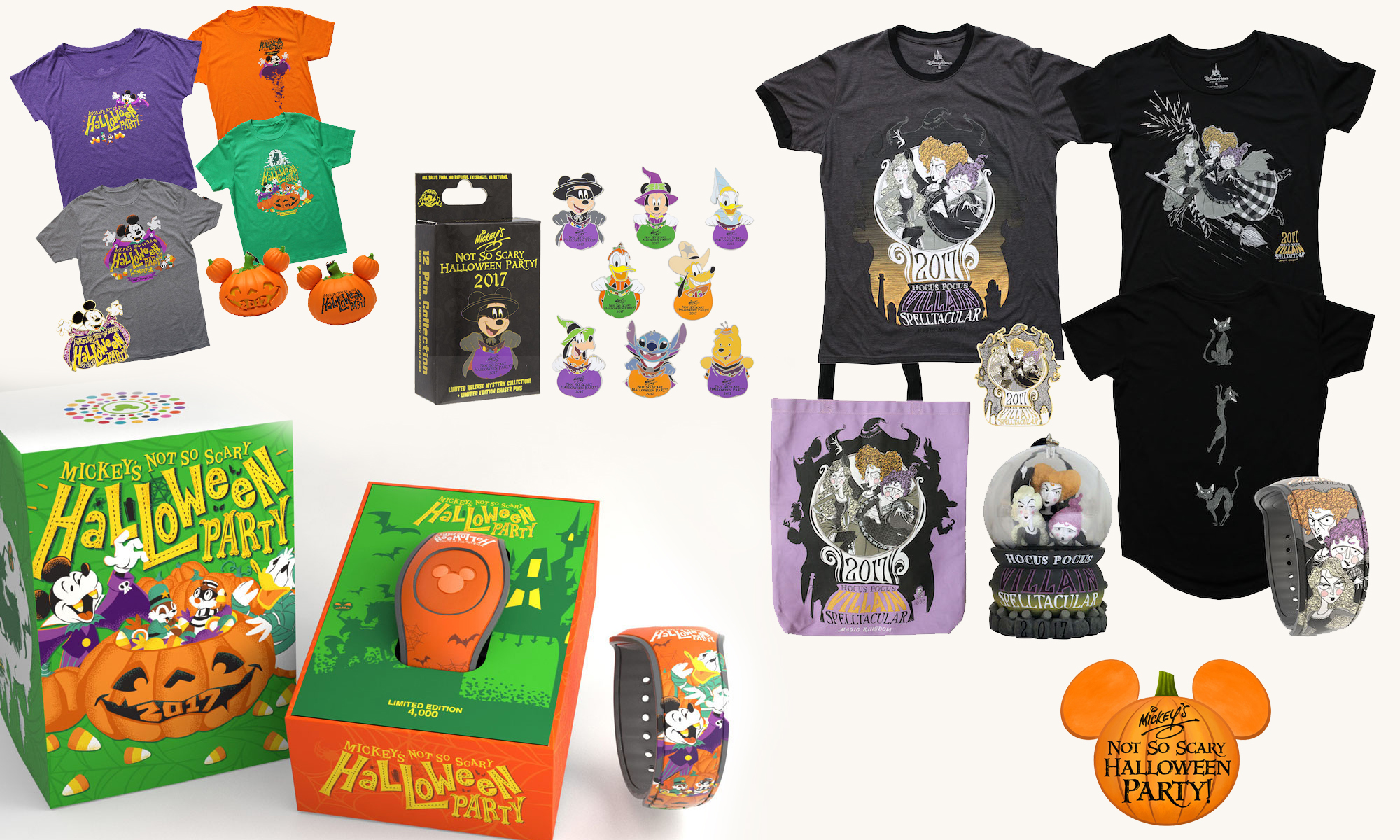Mickey's Not-So-Scary Halloween Party Merchandise 2017