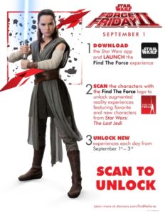 Star Wars Fans Invited to “Find the Force”