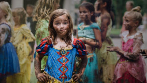 Alice Parker, 9, (pictured here) is a member of The Blasters soccer team. The Blasters are all about teamwork and toughness and don’t let anything, not even a little mud, get in their way.