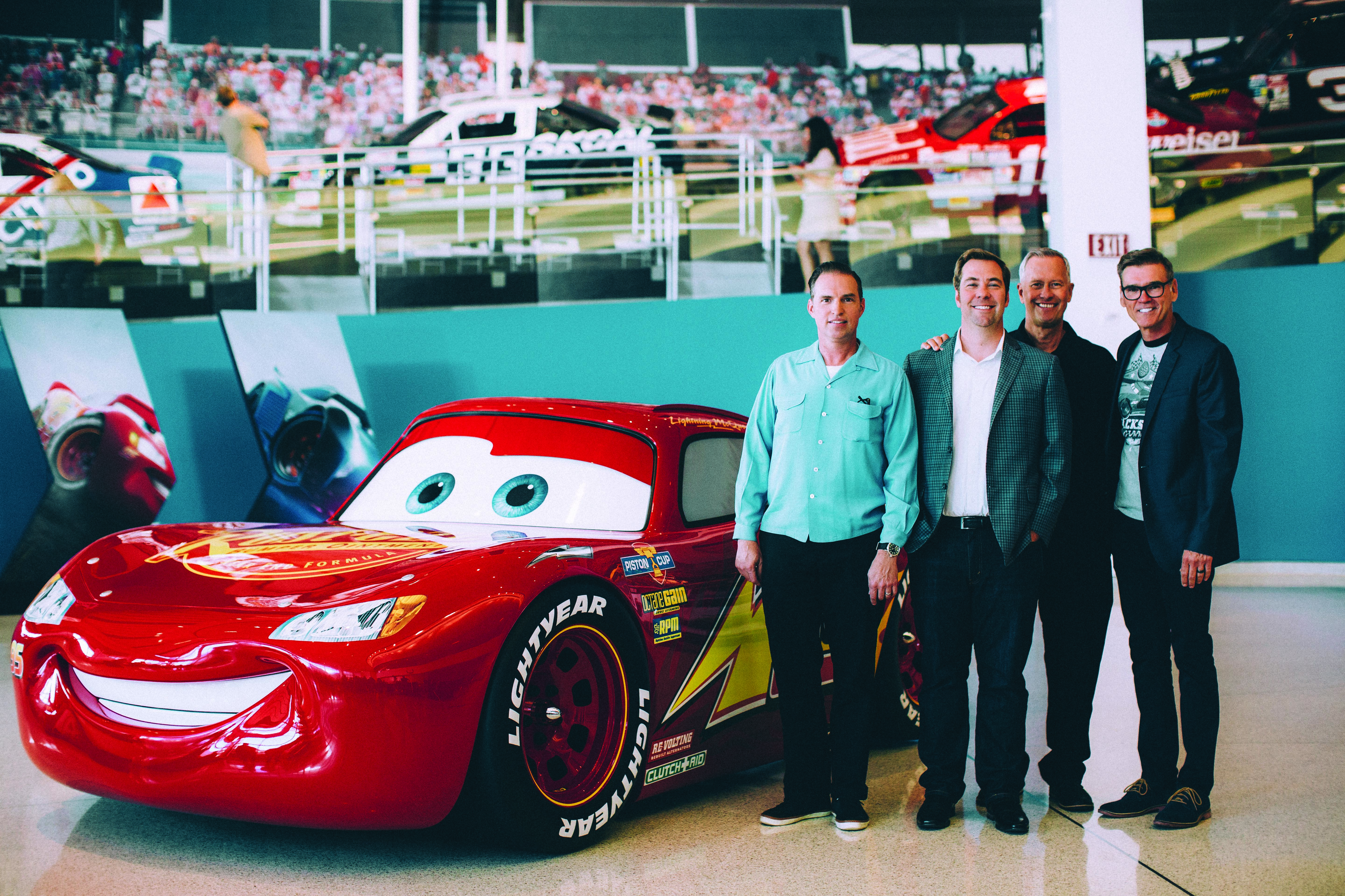 NASCAR Welcomes Lightning McQueen to a New “Cars 3” exhibit at the NASCAR Hall of Fame