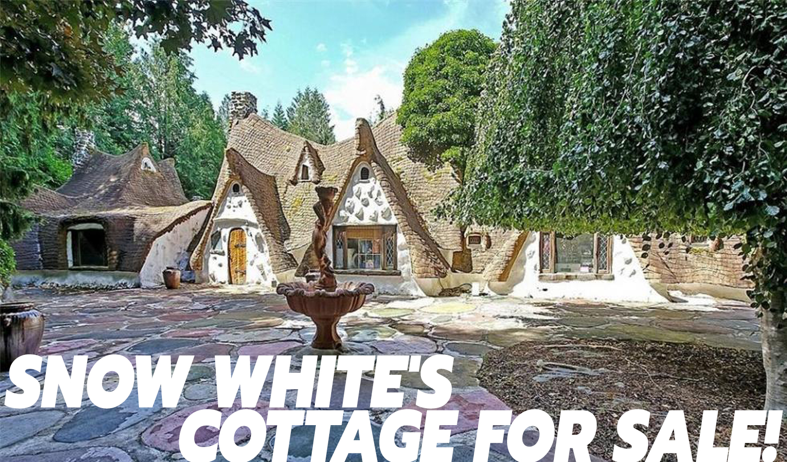 Walt Disney's Snow White and the Seven Dwarfs Cottage Is For Sale!