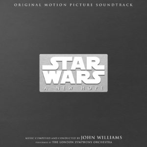 Star Wars: A New Hope Original Motion Picture Soundtrack 40th Anniversary 3-LP Collectors Edition cover art. 