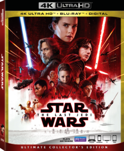 Star Wars: The Last Jedi Debuts on Movies Anywhere March 13, and on Blu-ray March 27!