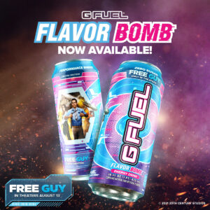 G FUEL And Disney Drop A "Flavor Bomb" Energy Drink -- In Celebration Of The New Movie 'Free Guy'
