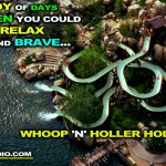 "The Joy of Days When You Could Relax, and Brave ... Whoop 'N' Holler Hollow!"