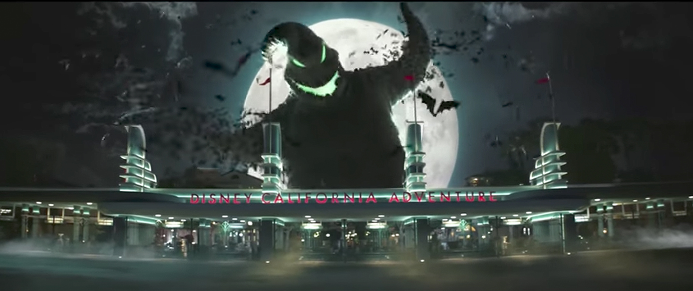 Oogie Boogie Kicks Off Halloween at Disneyland By Casting a Spell!