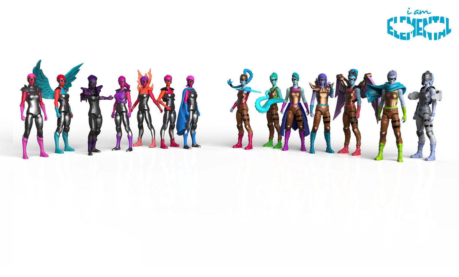 The Jim Henson Company to Develop Kids Series Based on IamElemental's Female Action Figures