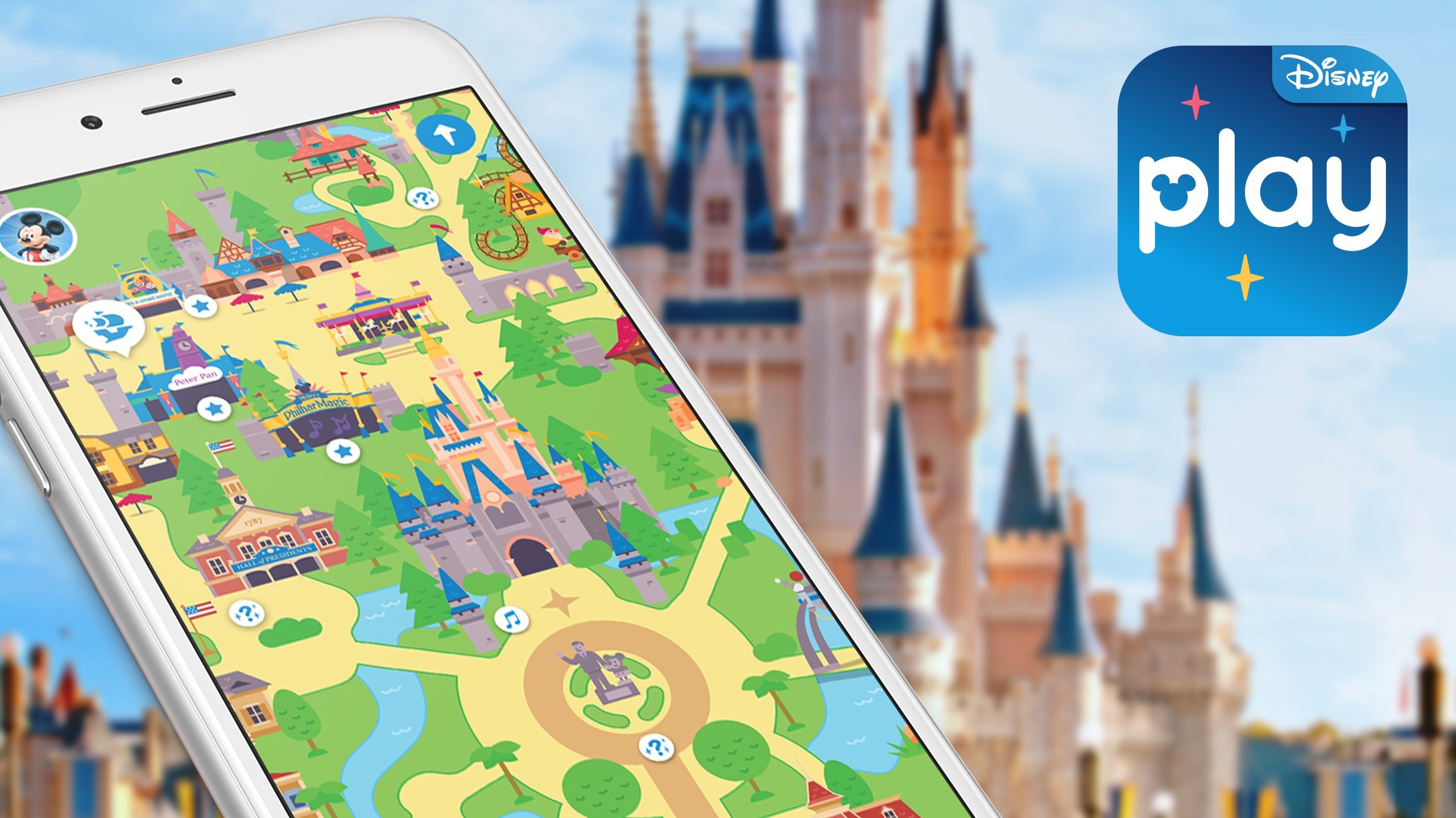 First-Of-Its-Kind 'Play Disney Parks' Mobile App Debuts at Walt Disney World Resort and Disneyland Resort
