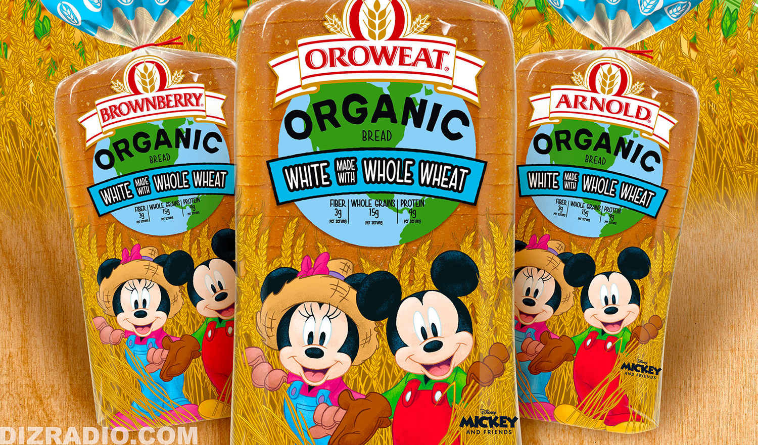 Arnold, Brownberry And Oroweat Organic Breads Collaborate with Disney to Debut New Organic Bread for Kids